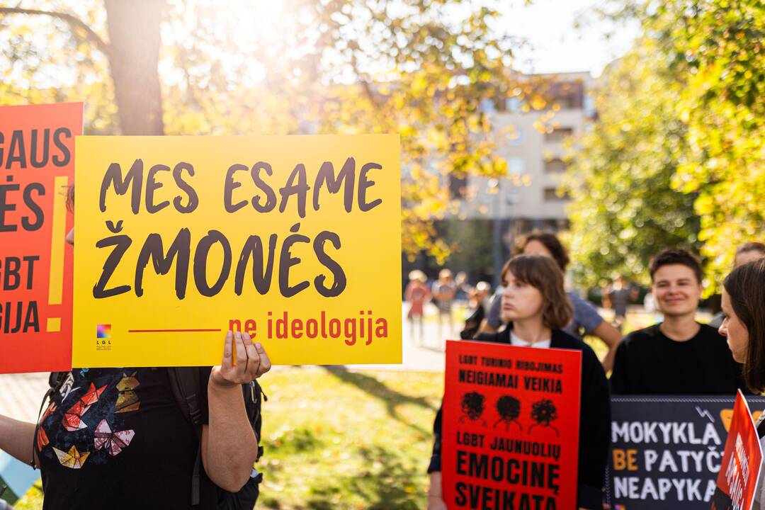 LGBTQ bendruomenės protestas