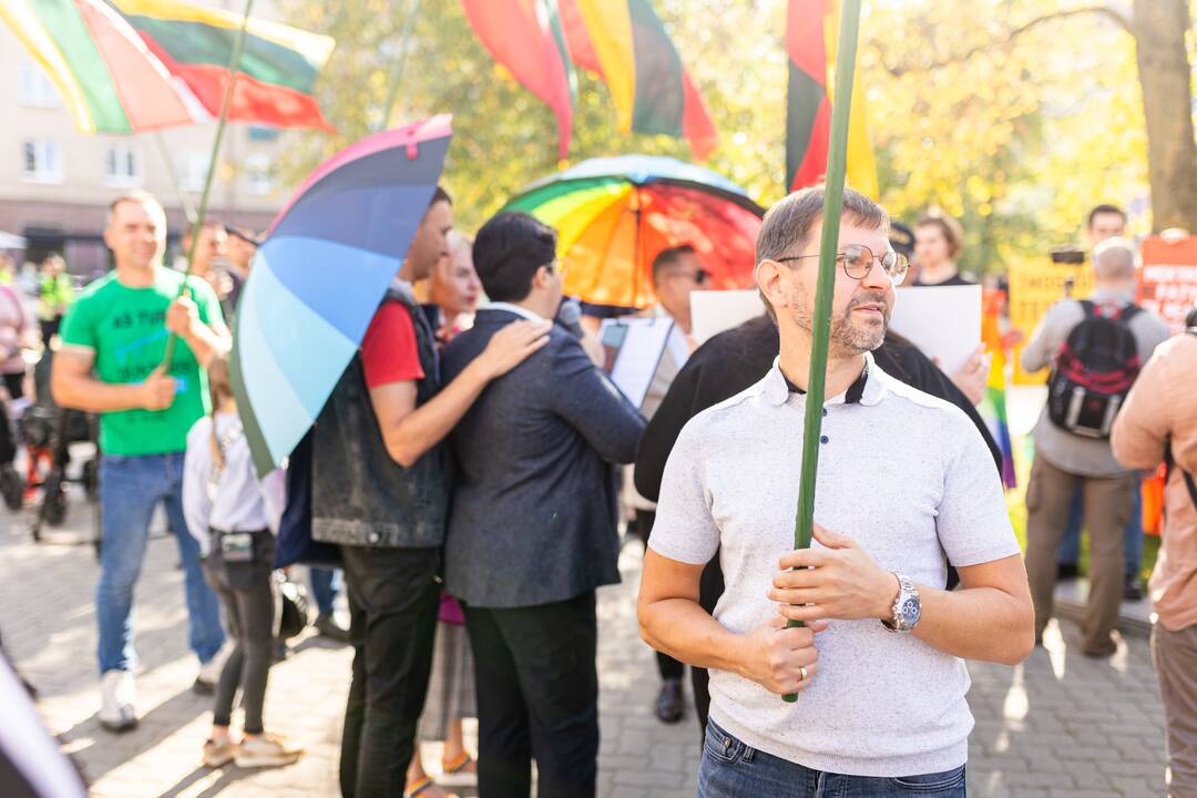 LGBTQ bendruomenės protestas