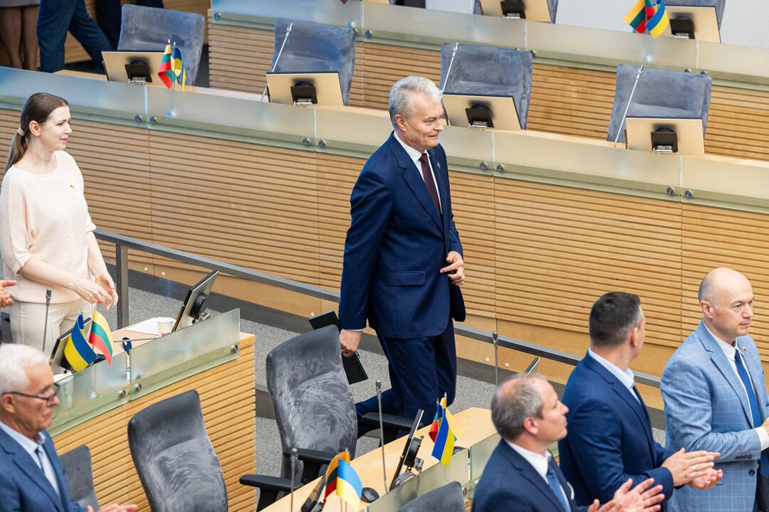 I. Šimonytė tikrinasi pasitikėjimą Seime