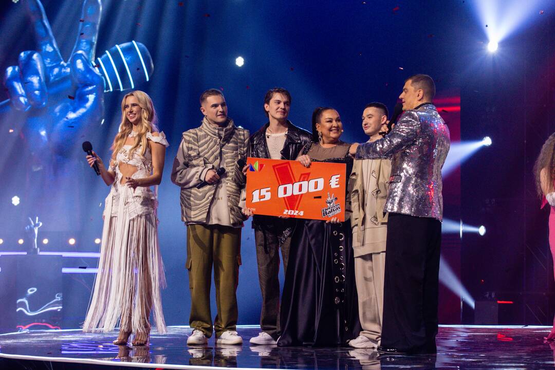  „Lietuvos balsas. Kartos“ finalas Kauno „Žalgirio“ arenoje