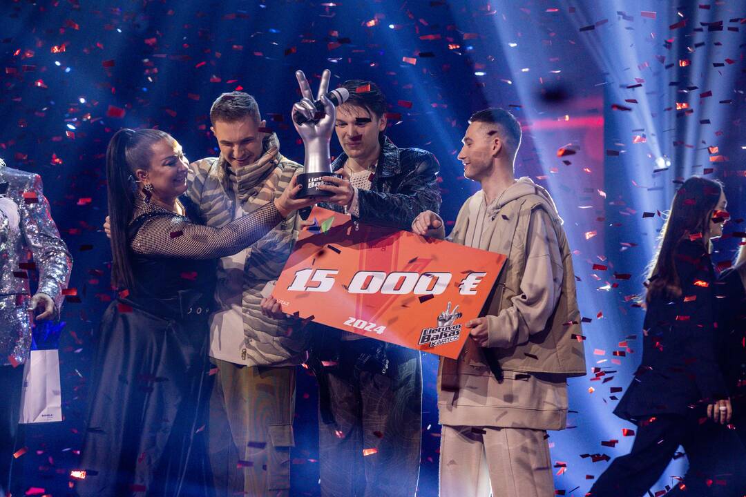  „Lietuvos balsas. Kartos“ finalas Kauno „Žalgirio“ arenoje
