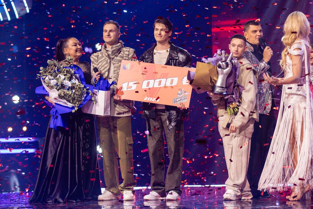  „Lietuvos balsas. Kartos“ finalas Kauno „Žalgirio“ arenoje