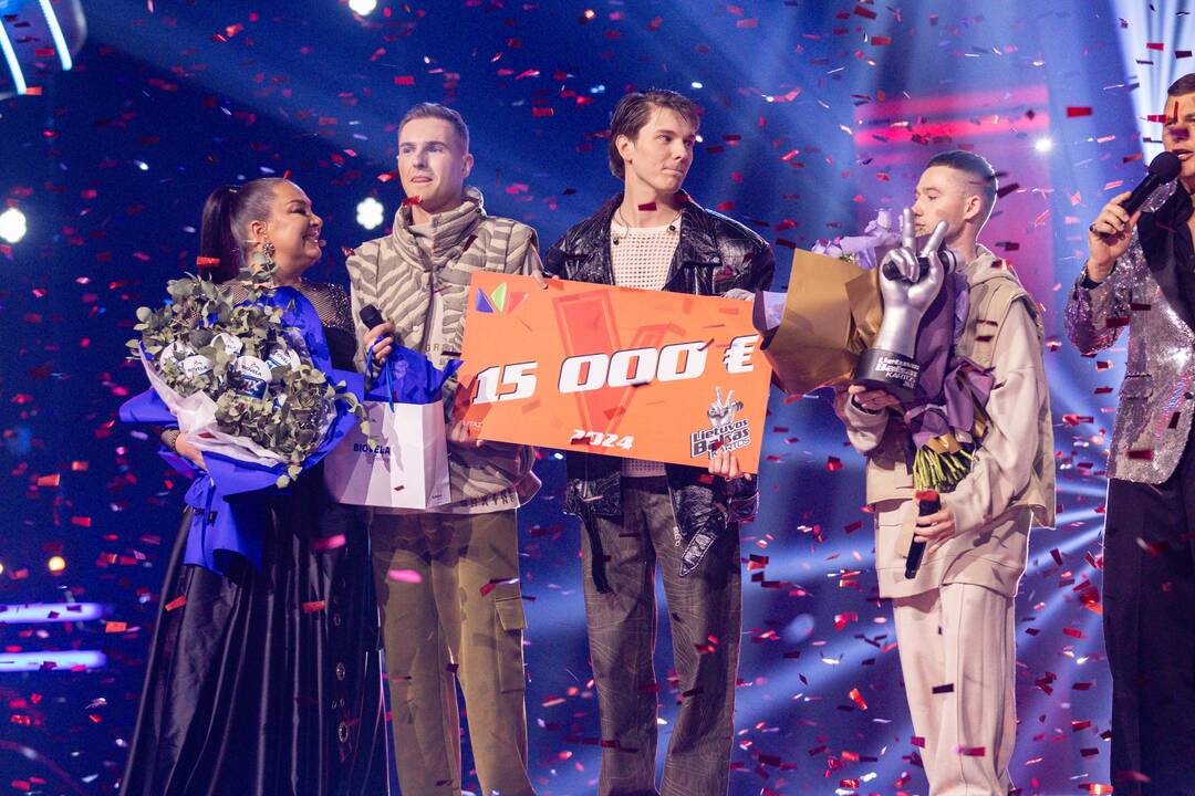  „Lietuvos balsas. Kartos“ finalas Kauno „Žalgirio“ arenoje