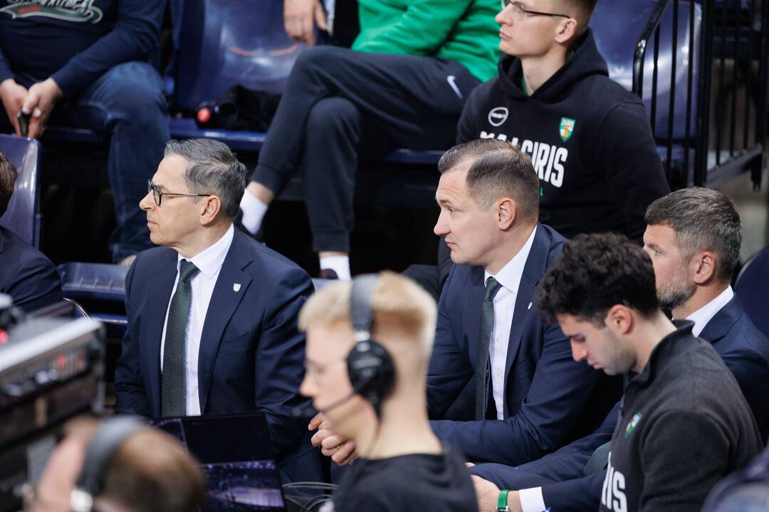 LKL ketvirtfinaliai: Kauno „Žalgiris“ – Mažeikių „M Basket-Delamode“