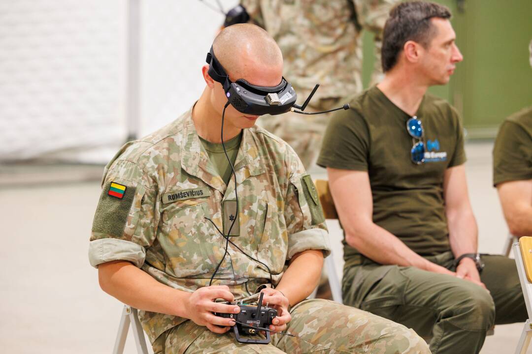 Kariuomenėje vystomi dronų pajėgumai