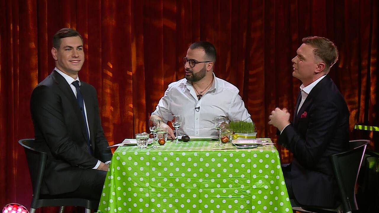Justinas Jankevičius (kairėje), Gian Luca Demarko ir Mindaugas Stasiulis