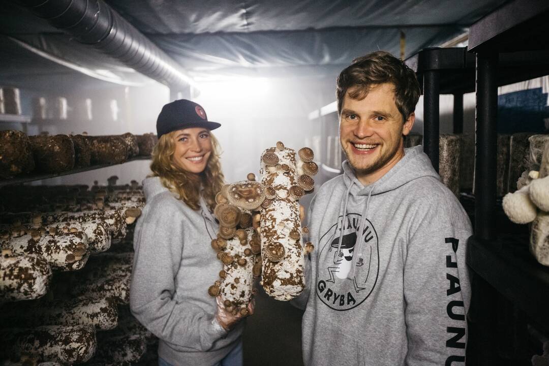 Aistruolė: A. Varnę domina viskas, kas tik susiję su grybais: knygos, filmai, patiekalai.