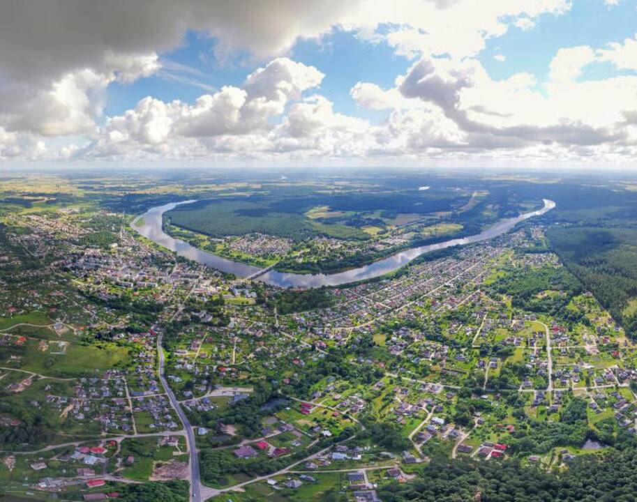 Prienai iš paukščių skrydžio