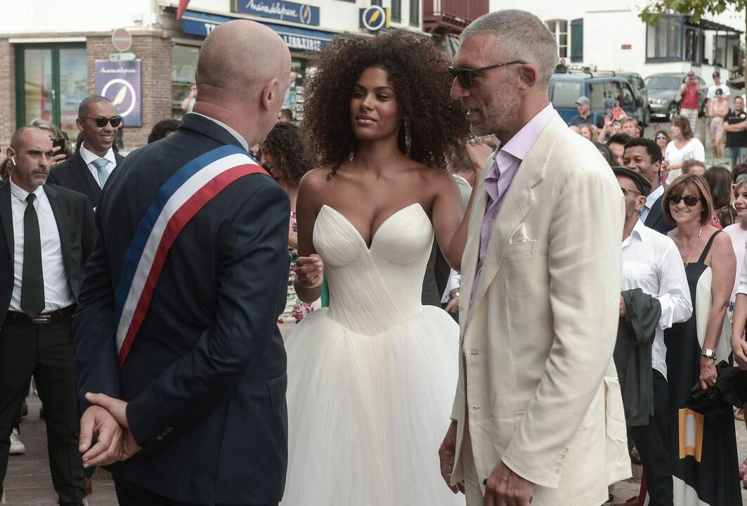 Vincentas Casselis ir Tina Kunakey