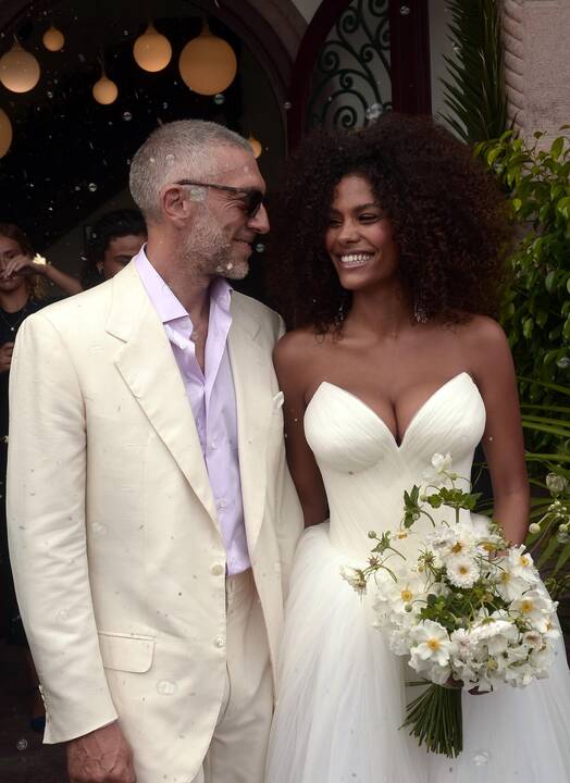 Vincentas Casselis ir Tina Kunakey