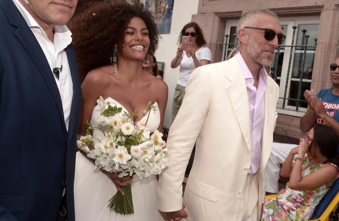 Vincentas Casselis ir Tina Kunakey