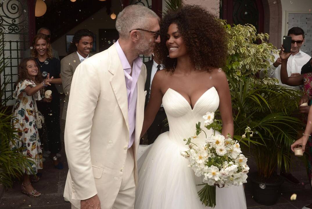 Vincentas Casselis ir Tina Kunakey