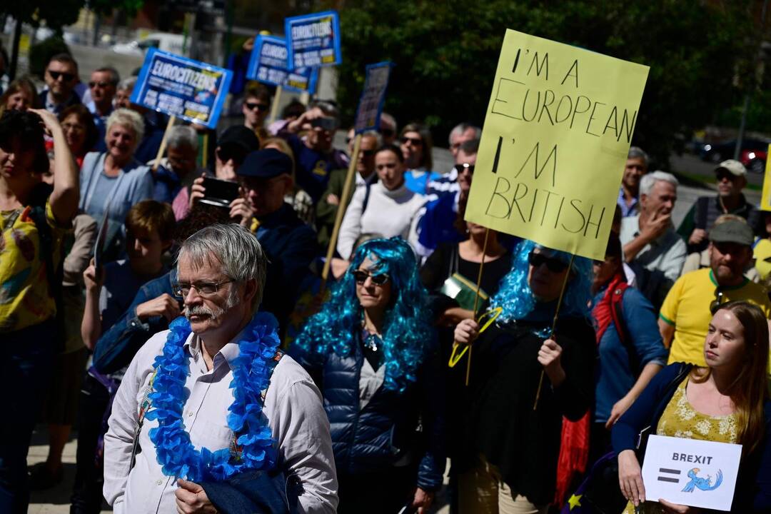Masinė demonstracija prieš „Brexit“