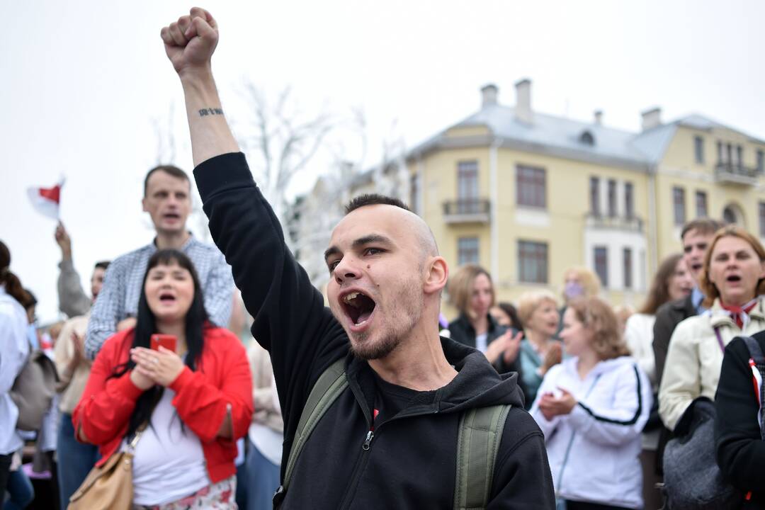Minske – „Naujosios Baltarusijos eitynės“ 
