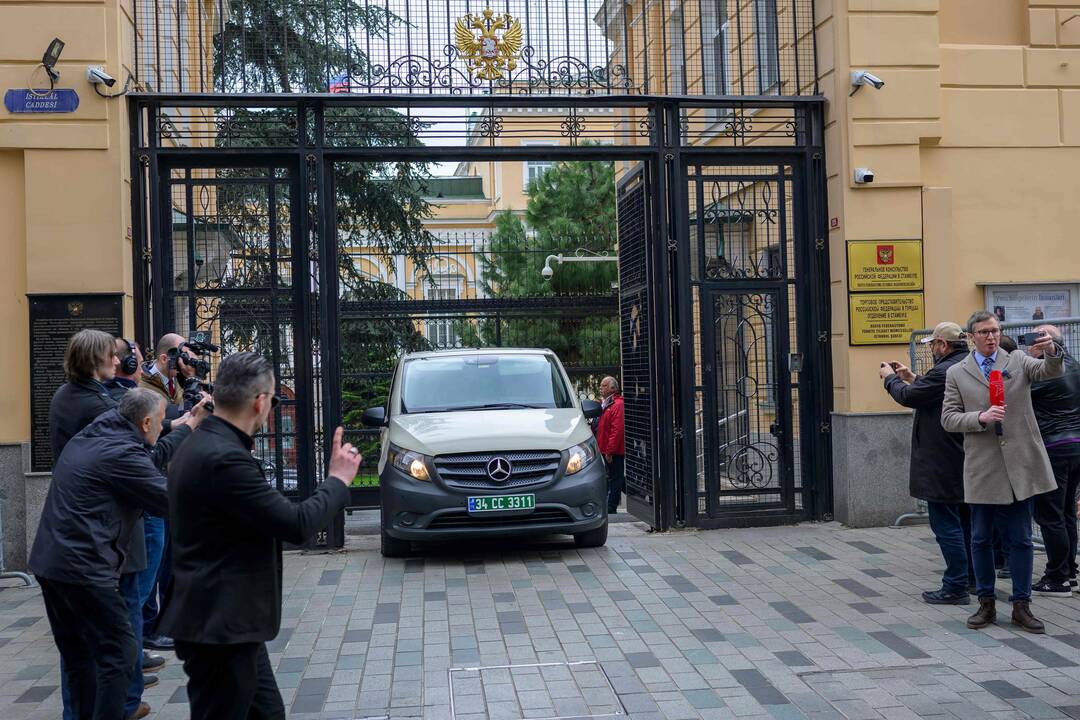 Stambule – JAV ir Rusijos delegacijų derybos (atnaujinta)
