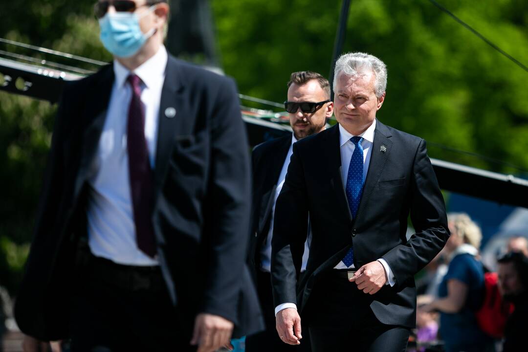 G. Nausėda prisipažino kartą pasprukęs nuo jį nuolat lydinčios apsaugos