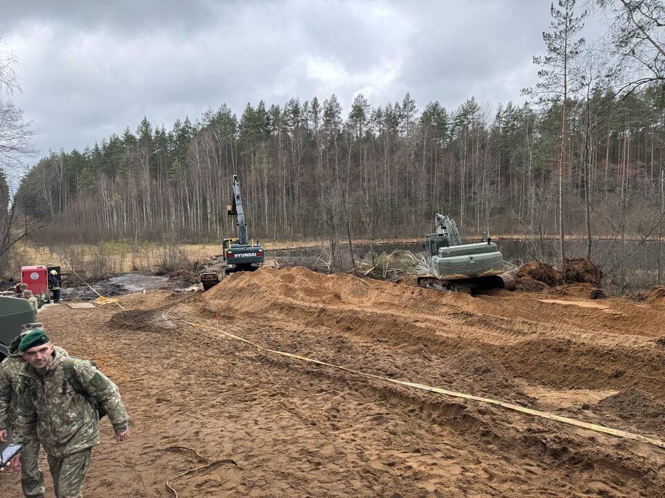 Pabradėje dingusių keturių JAV karių gelbėjimo operacija