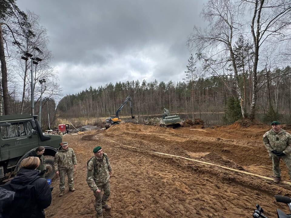 Pabradėje dingusių keturių JAV karių gelbėjimo operacija