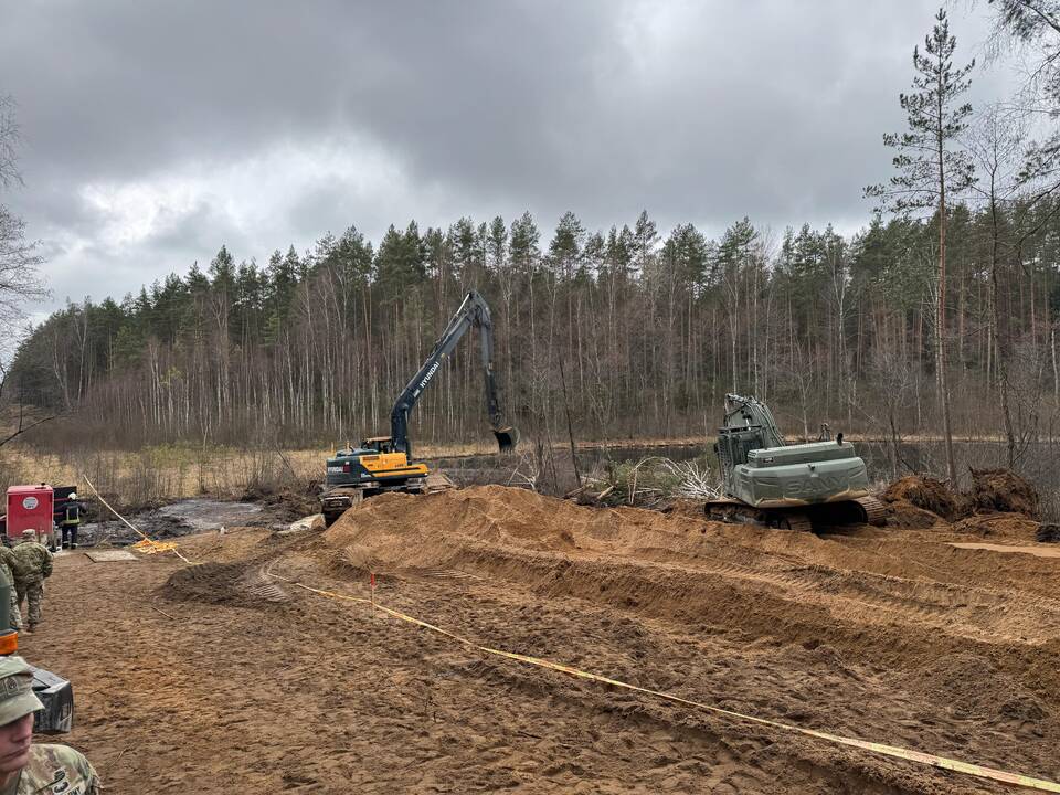 Pabradėje dingusių keturių JAV karių gelbėjimo operacija