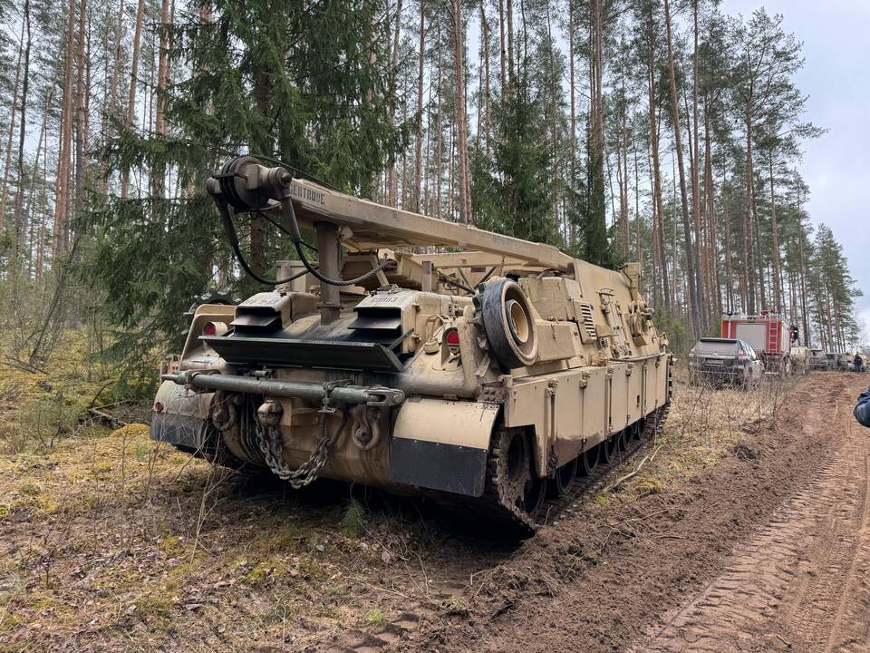 Pabradėje dingusių keturių JAV karių gelbėjimo operacija