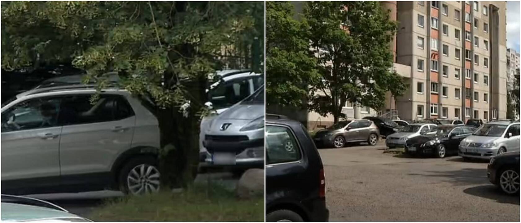 Policija apie prigrūstus daugiabučių kiemus: gyventojams reikėtų imtis prevencinių priemonių