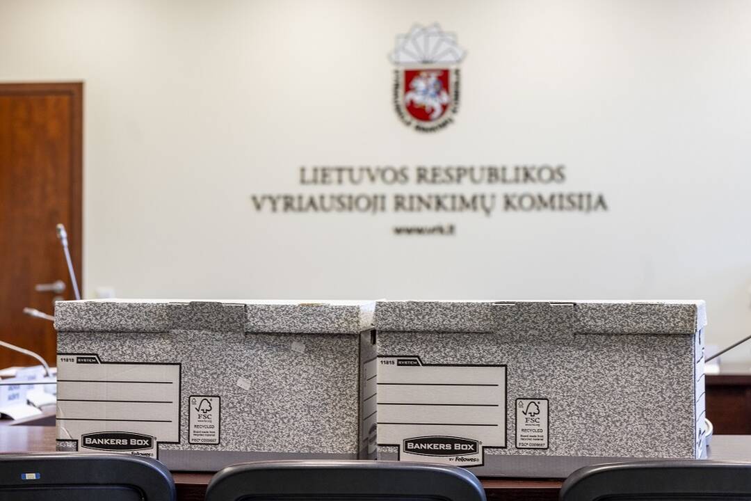 VRK registravo pirmuosius tris kandidatus į prezidentus