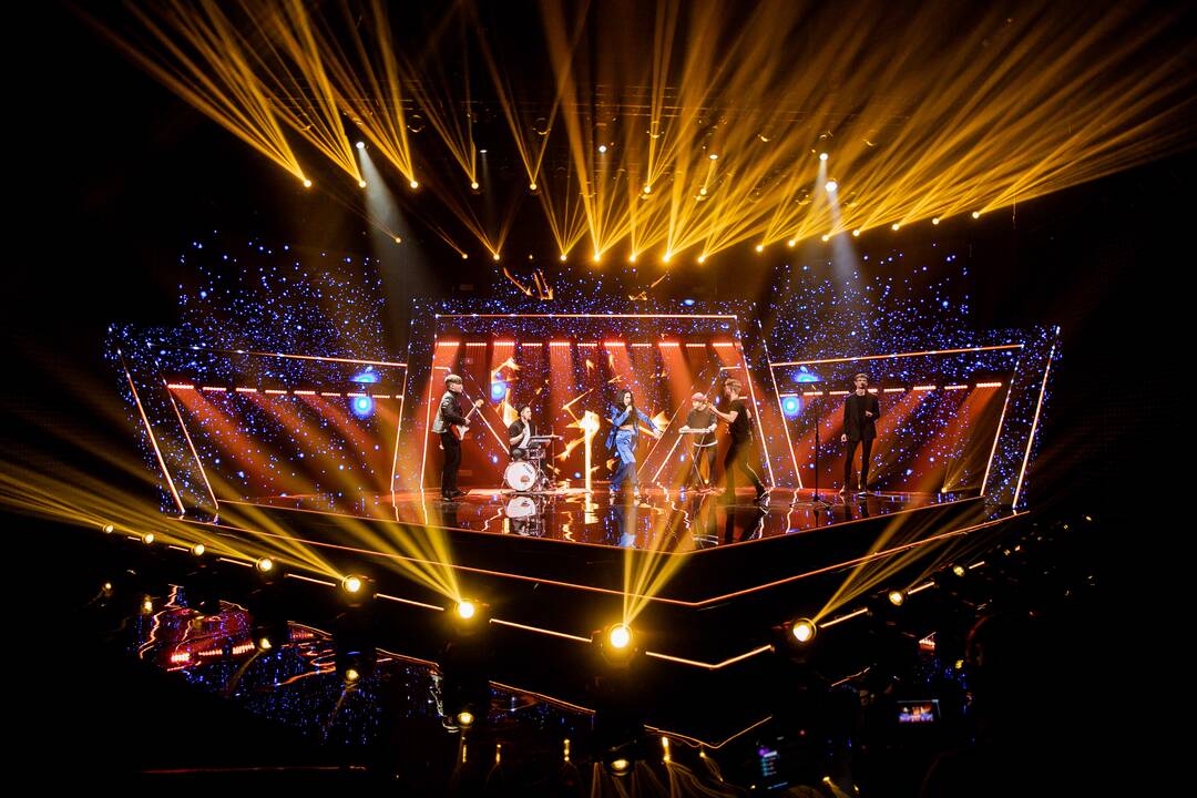 Pirmoji nacionalinės atrankos į „Euroviziją“ laida