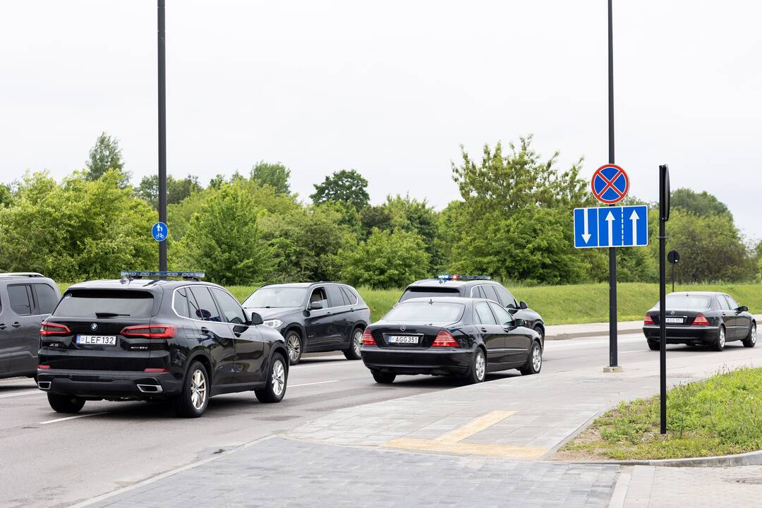 Į Lietuvą atvyko Ukrainos prezidentas