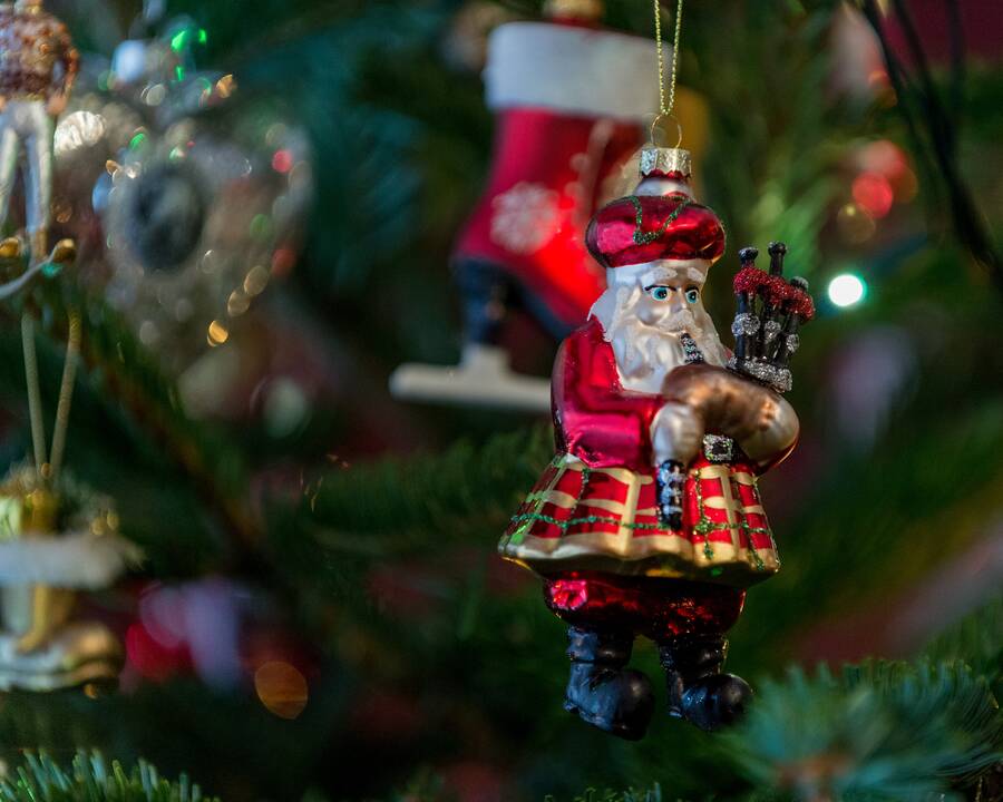 Požiūris: eglutės puošmenos J.Ambraškaitei – ne tik žaisliukai, bet jos giminės istorijos liudytojai. 