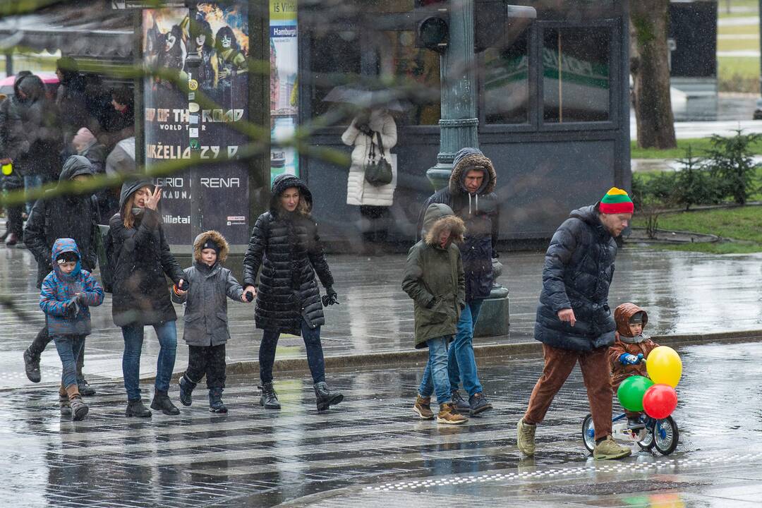 Tūkstančiai žmonių Vilniuje dalyvavo šventinėse eitynėse