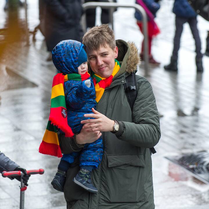 Tūkstančiai žmonių Vilniuje dalyvavo šventinėse eitynėse