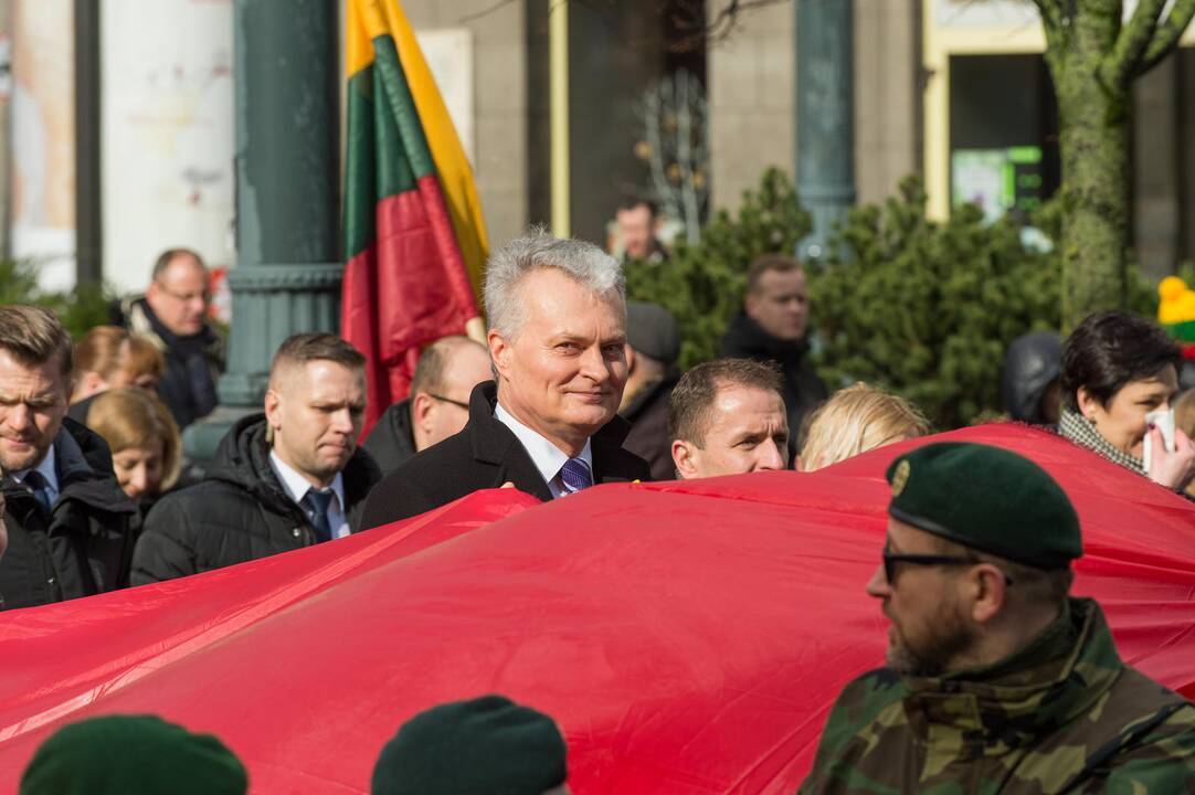 Tūkstančiai žmonių Vilniuje dalyvavo šventinėse eitynėse