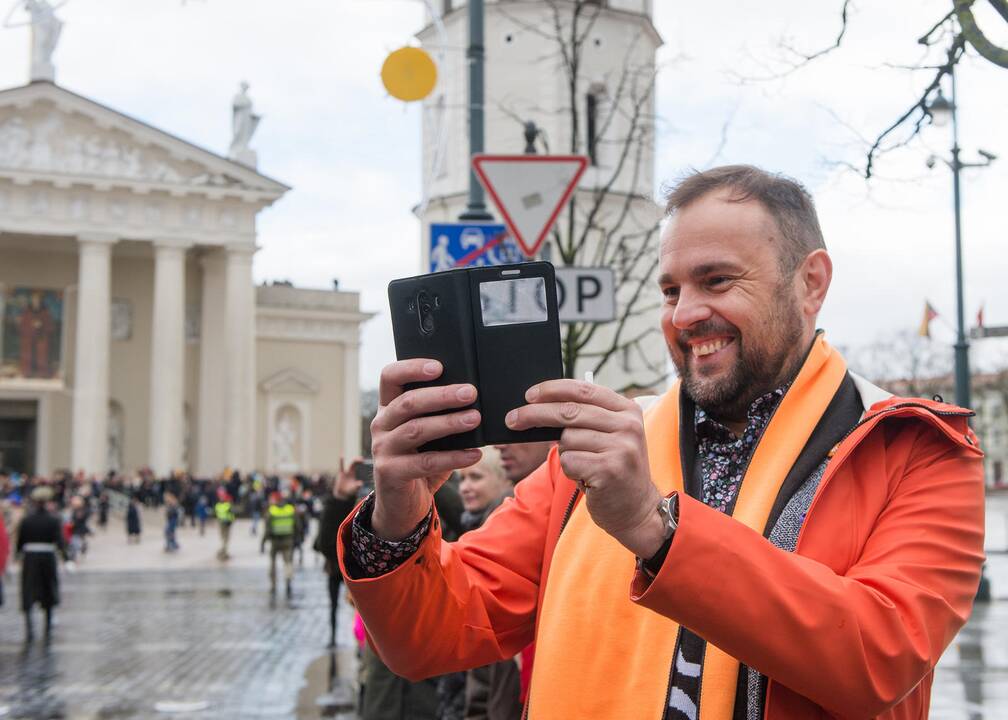 Tūkstančiai žmonių Vilniuje dalyvavo šventinėse eitynėse