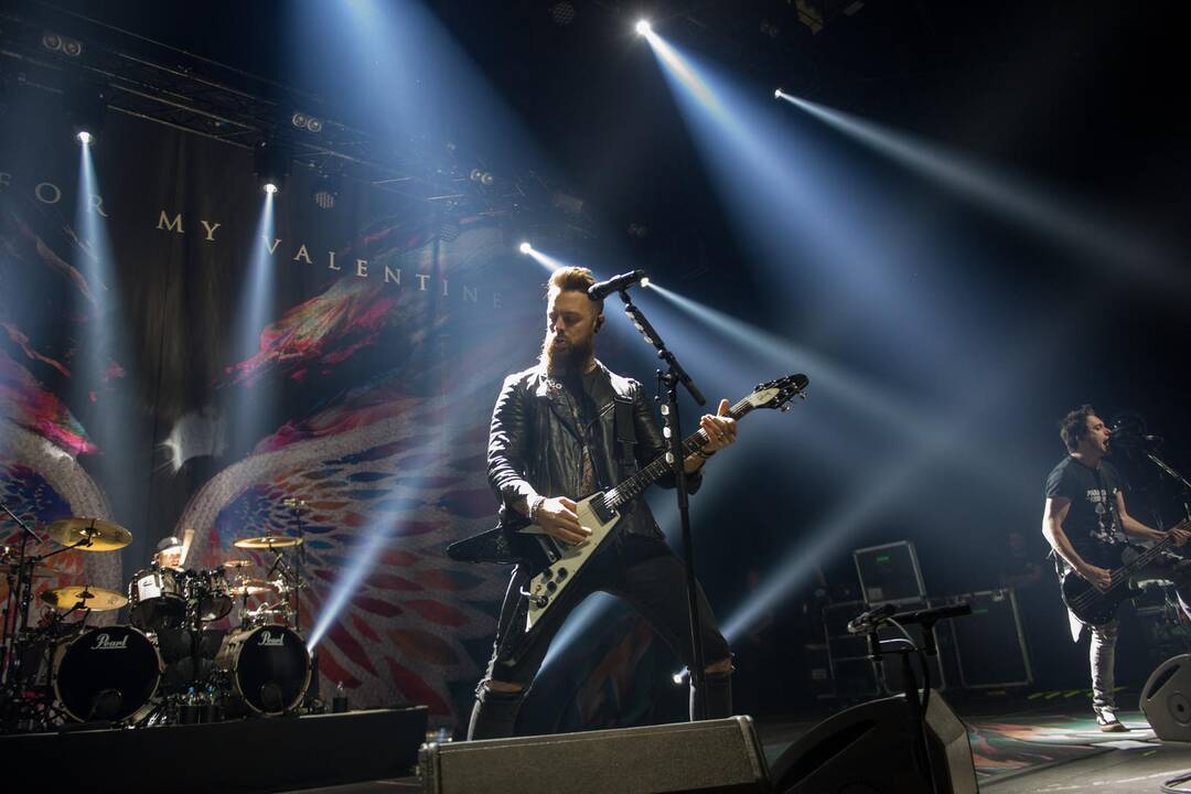 „Bullet For My Valentine“ koncertas