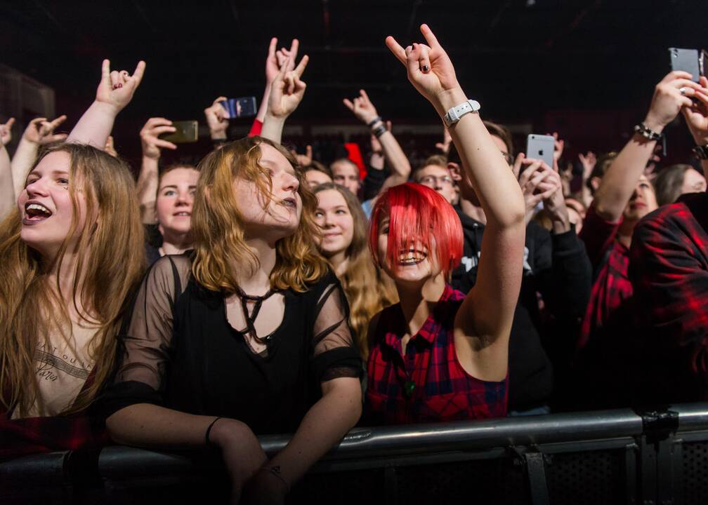„Bullet For My Valentine“ koncertas