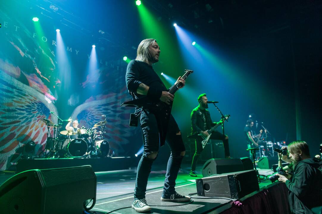 „Bullet For My Valentine“ koncertas