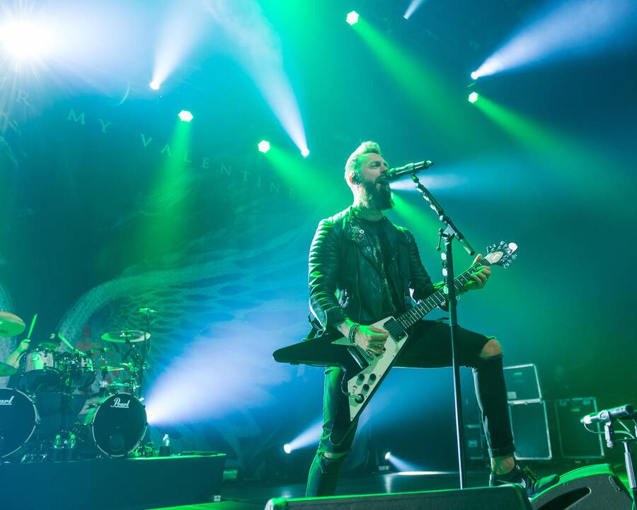 „Bullet For My Valentine“ koncertas