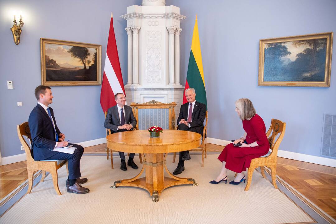 Latvijos ir Lietuvos prezidentų susitikimas