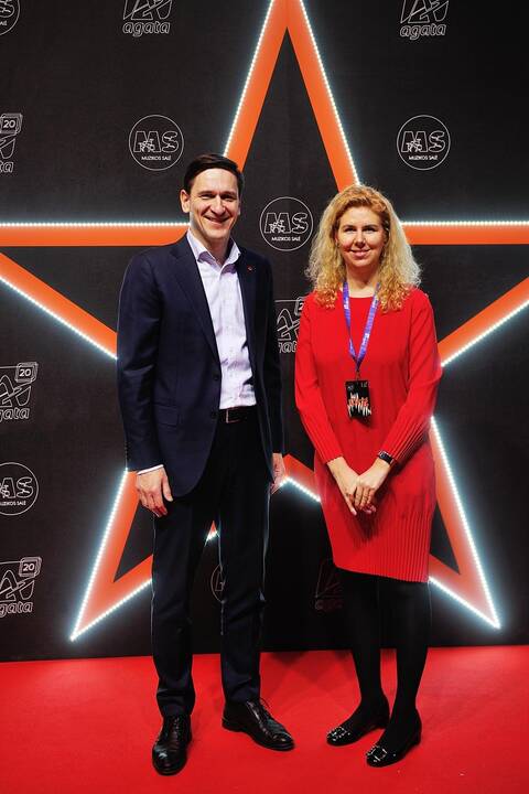 Saulius Prūsaitis (kairėje) ir Vaidas Baumila
