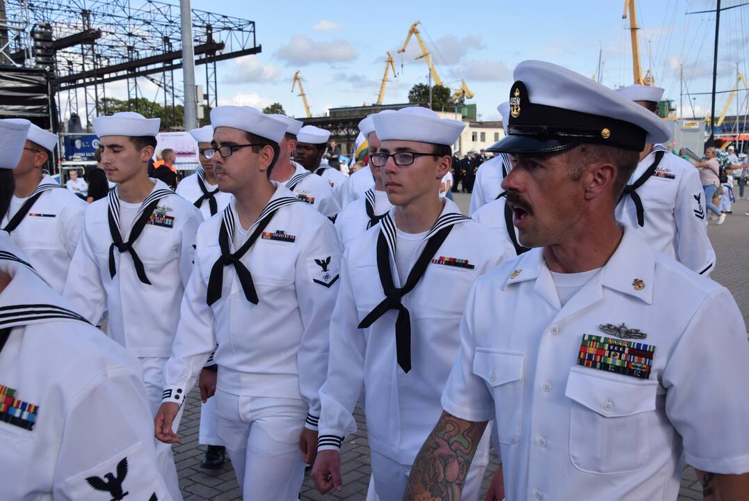 Jūros šventės atidarymo ceremonija