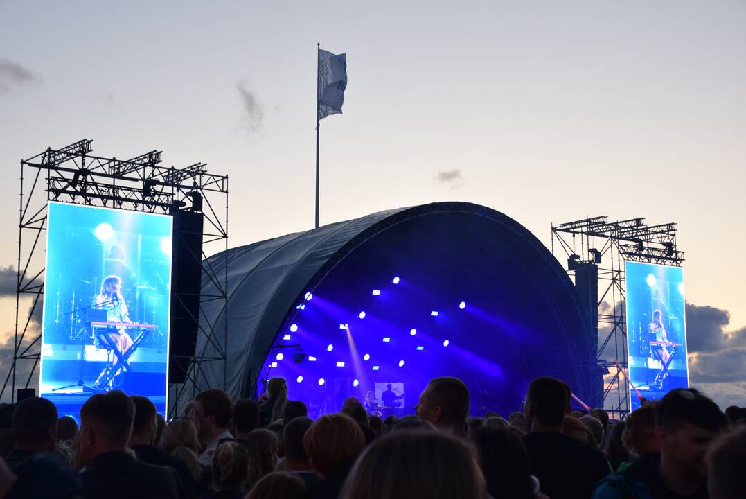 „Jūros šventė 2023“: Kruizinių laivų terminale skamba muzika