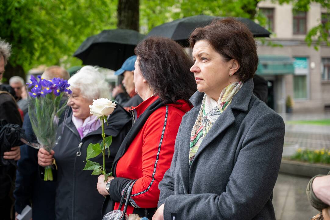Kaune minimos 50-osios R. Kalantos susideginimo metinės