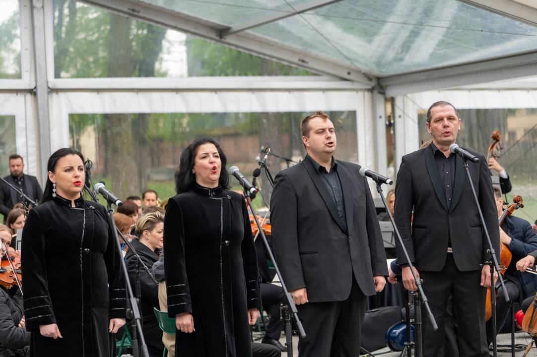 Kaune minimos 50-osios R. Kalantos susideginimo metinės