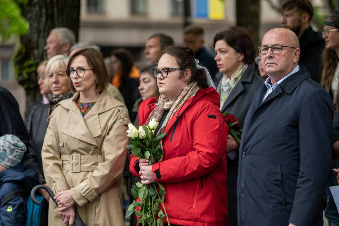 Kaune minimos 50-osios R. Kalantos susideginimo metinės