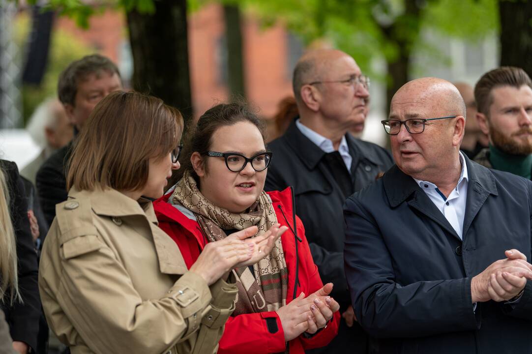 Kaune minimos 50-osios R. Kalantos susideginimo metinės