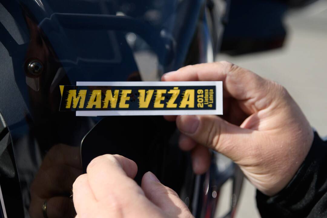 Motociklininkų akcija „Mane veža“