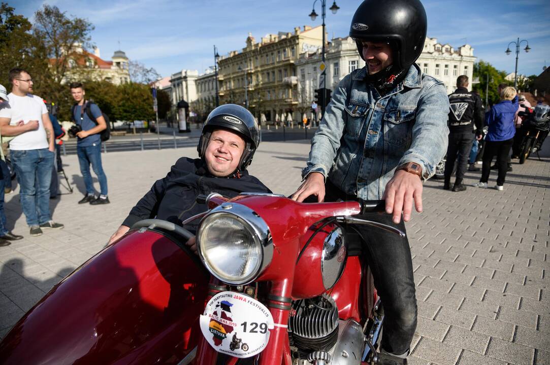 Motociklininkų akcija „Mane veža“