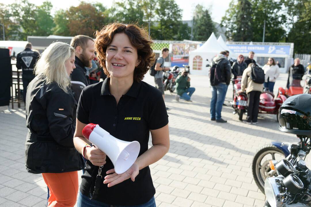 Motociklininkų akcija „Mane veža“