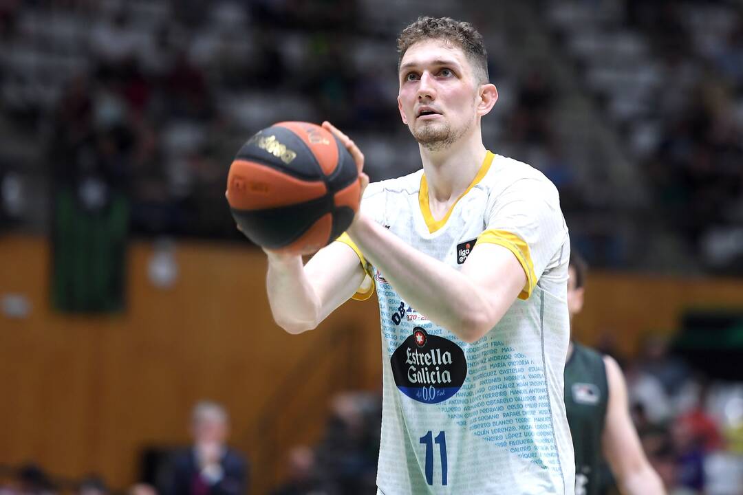 Karjera: L. Birutis į „Žalgirį“ grįžta iš Ispanijos ACB lygos „Monbus Obradoiro“ ekipos.
