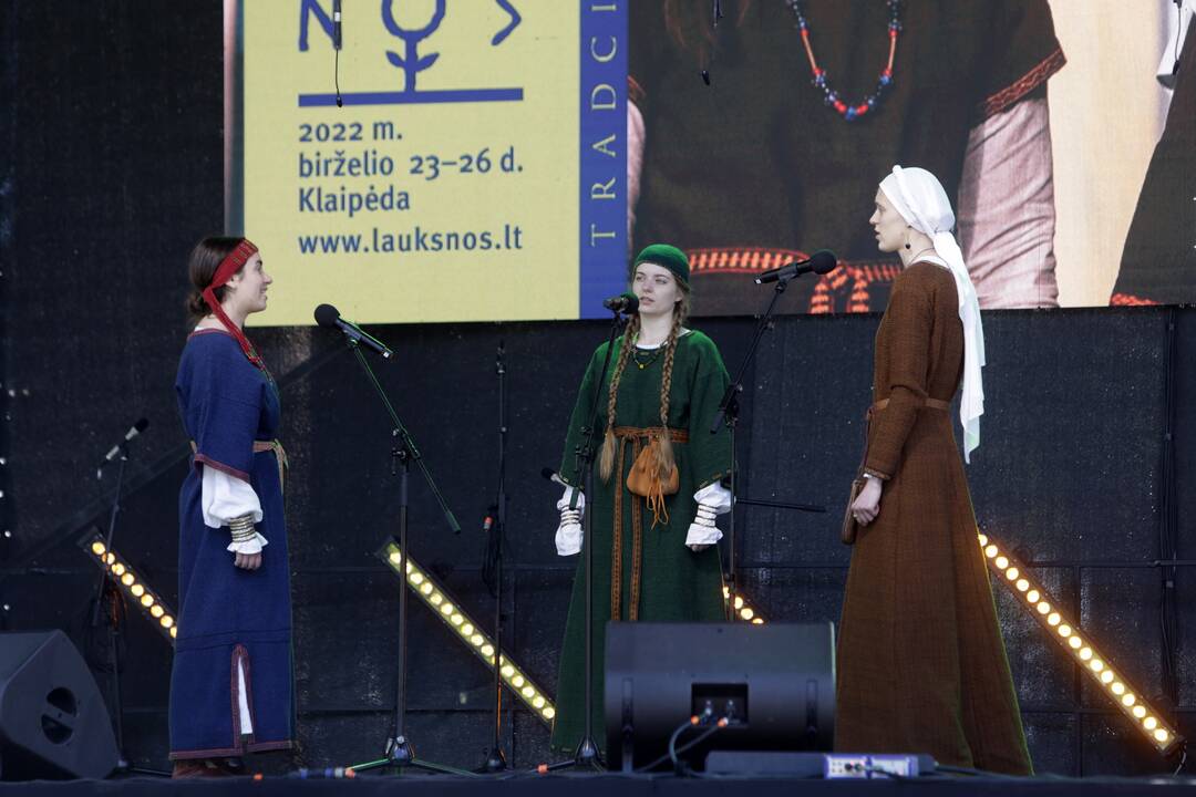 „Lauksnos“: paveldo šviesuliai sušildė Klaipėdą